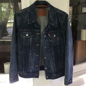 Levi’s Dark Washed Denim Jacket
